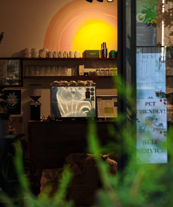 Boutich cafe iç mekan